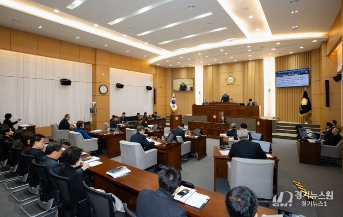 제349회 임시회 폐회식