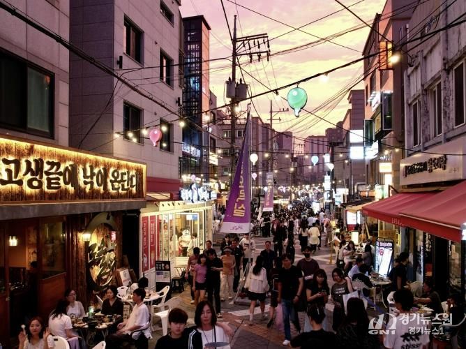 지난해 개최한 샤로수길 로컬이벤트 청춘오락실 전경