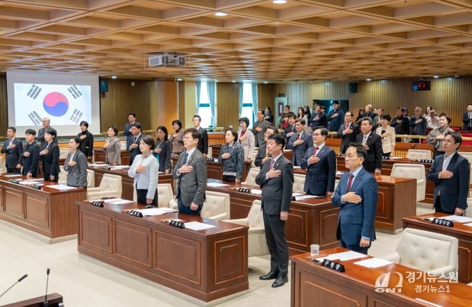 제332회 임시회 제1차 본회의(전경)