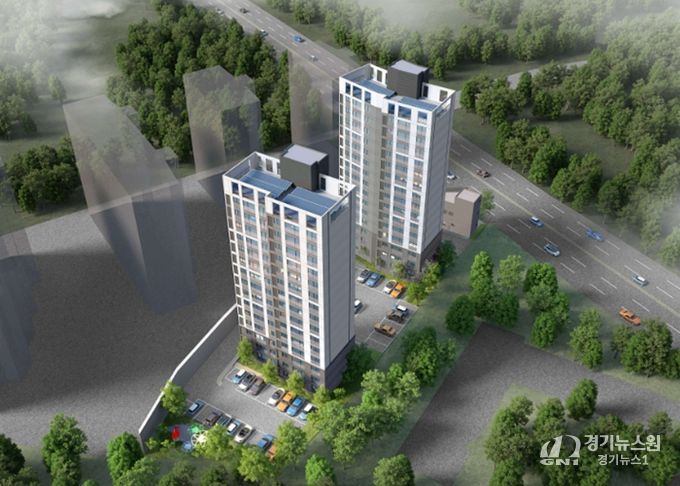 추경 관련 사업-만원주택 사업 조감도