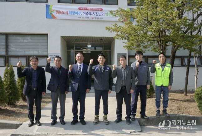 이충우 여주시장, HDC현대PCE㈜ 기업체 현장 방문
