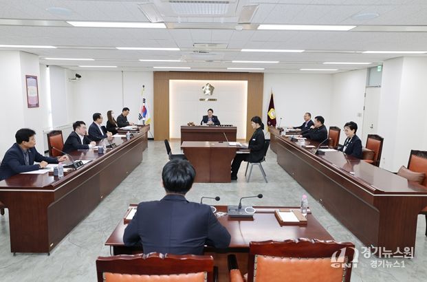 제260회 임시회 일정을 정하는 금천구의회 의회운영위원회