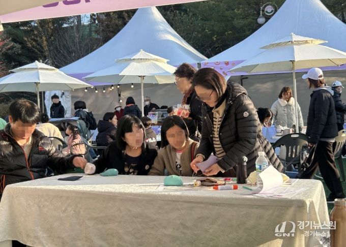 구리시상권활성화재단, 장자호수벚꽃마실축제서 체험 부스 운영