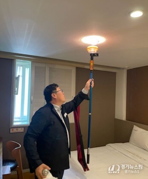 2025. 노후 숙박업소 화재감지기 작동시험