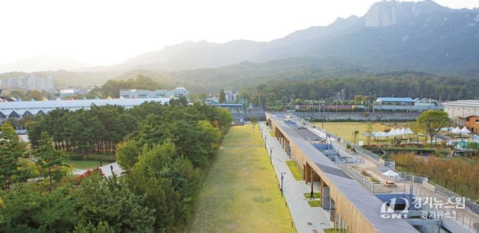 평화문화진지 일대 모습