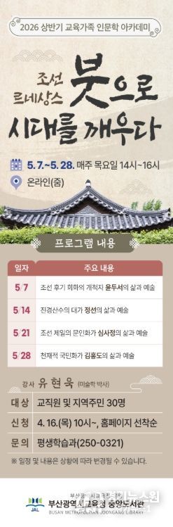 조선 회화로 읽는 인문학 ‘조선 르네상스’ 운영