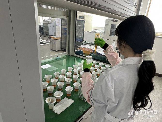 시흥시농업기술센터, 토양검정 연구 현장